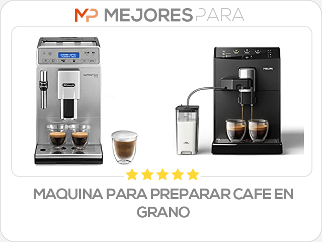 maquina para preparar cafe en grano