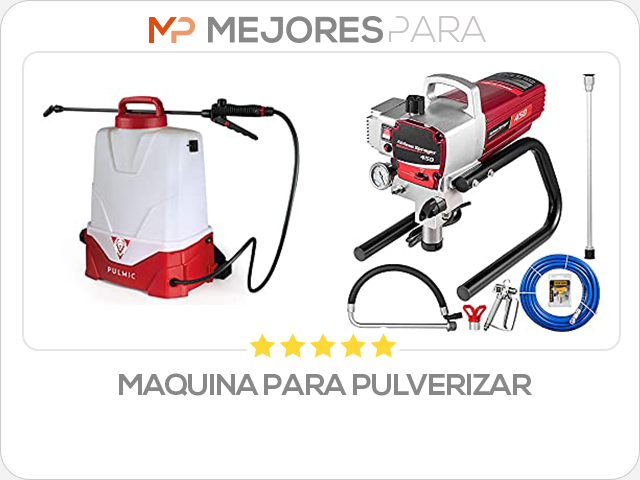 maquina para pulverizar