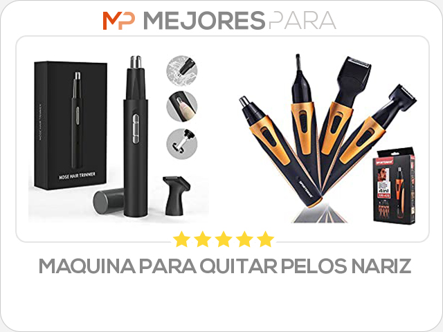 maquina para quitar pelos nariz