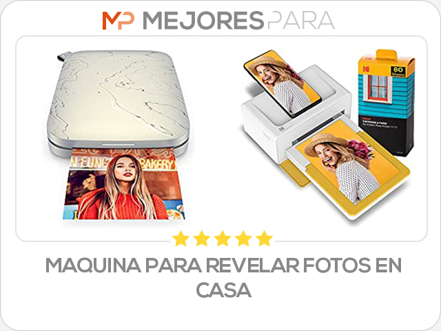 maquina para revelar fotos en casa