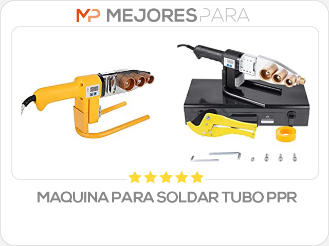 maquina para soldar tubo ppr