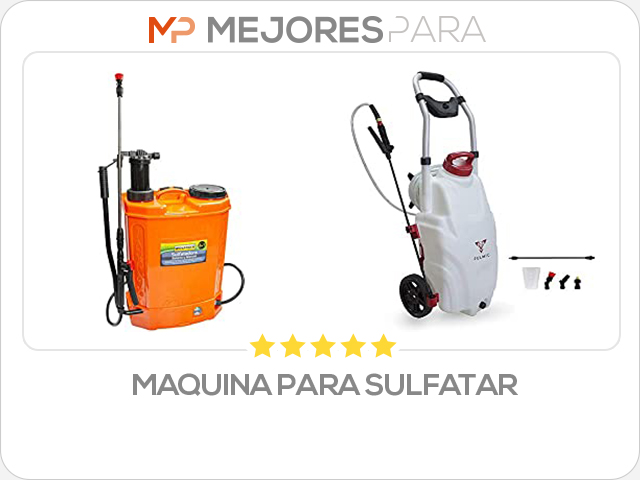 maquina para sulfatar