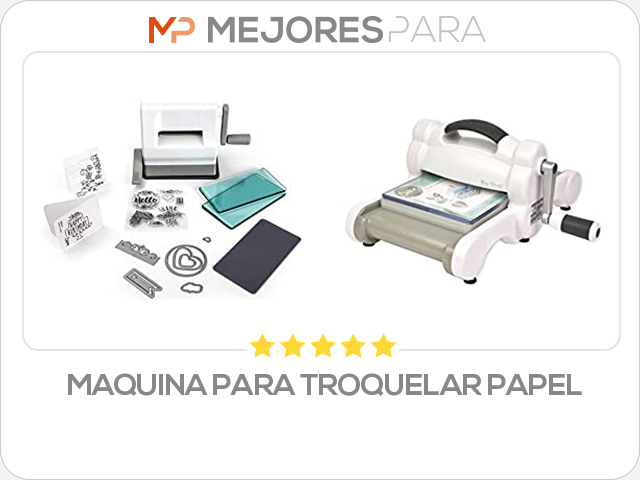 maquina para troquelar papel