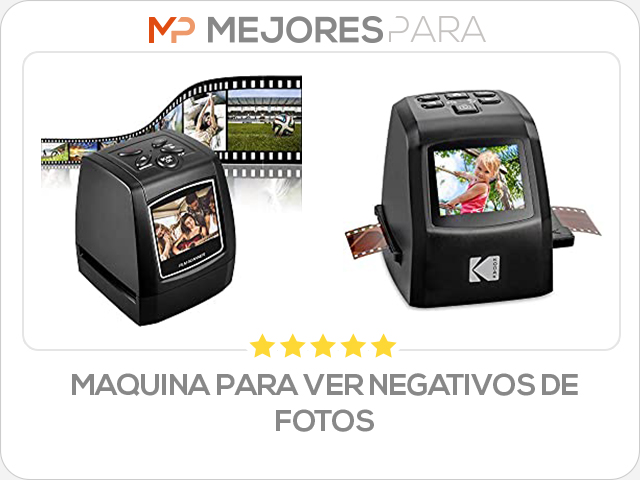 maquina para ver negativos de fotos