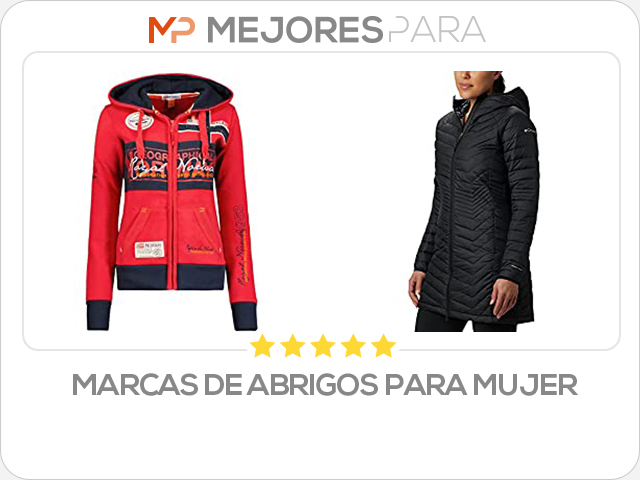 marcas de abrigos para mujer