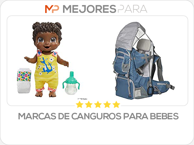 marcas de canguros para bebes