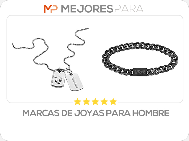 marcas de joyas para hombre