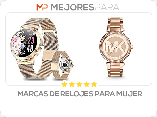 marcas de relojes para mujer