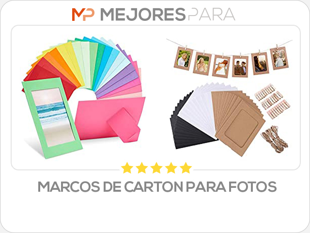 marcos de carton para fotos