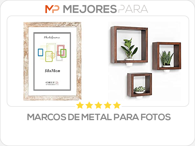 marcos de metal para fotos