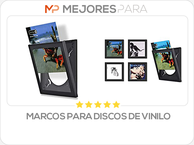 marcos para discos de vinilo