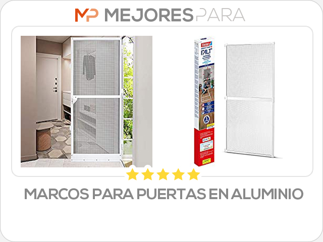 marcos para puertas en aluminio