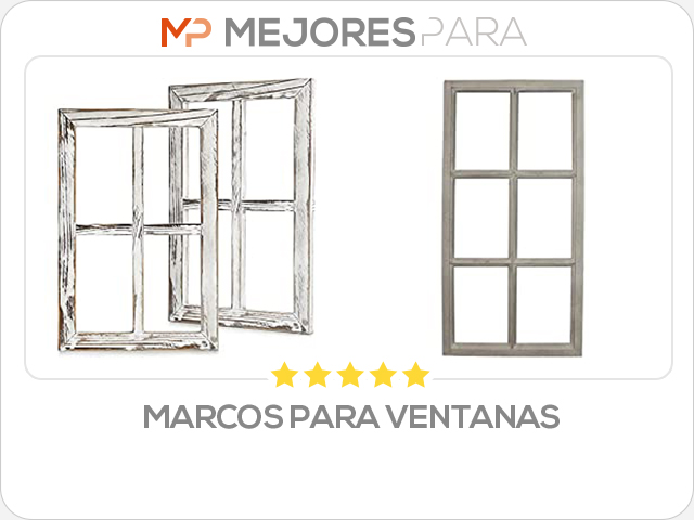 marcos para ventanas