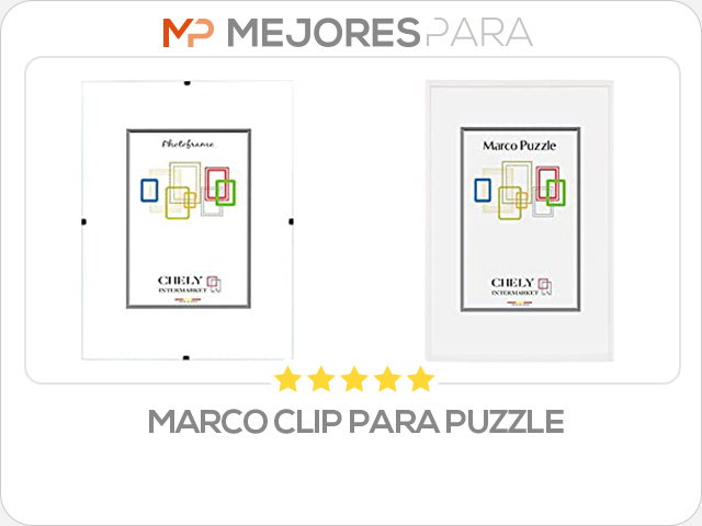 marco clip para puzzle