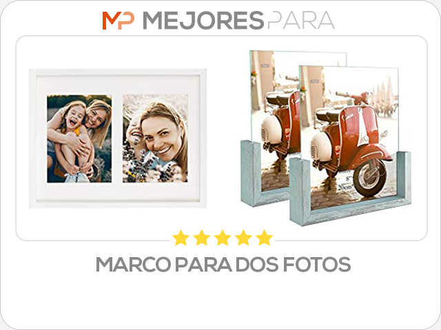 marco para dos fotos