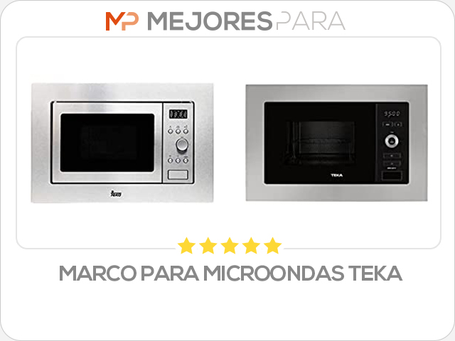 marco para microondas teka