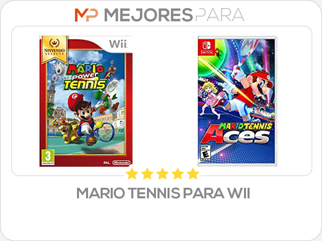 mario tennis para wii