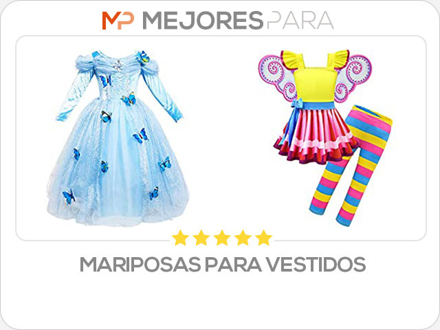 mariposas para vestidos