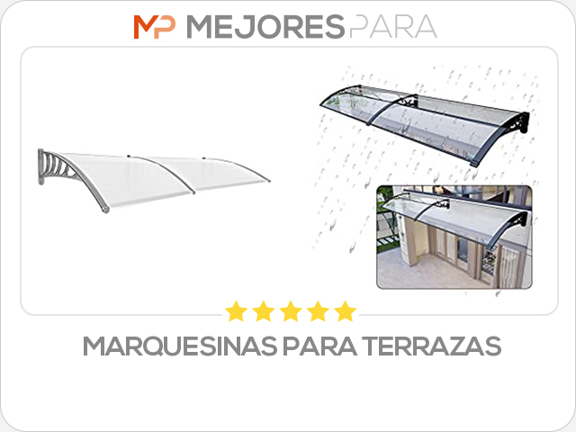 marquesinas para terrazas