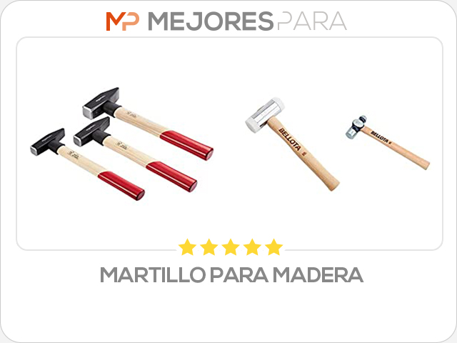 martillo para madera