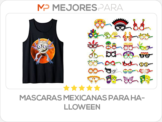 mascaras mexicanas para halloween