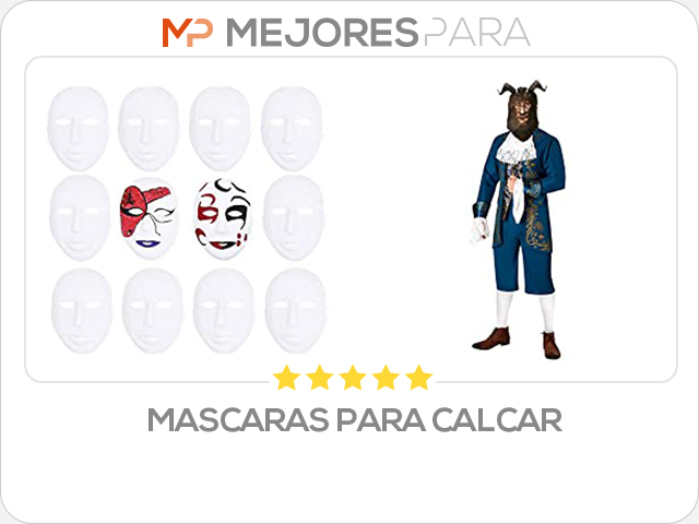 mascaras para calcar