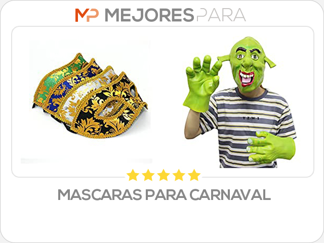 mascaras para carnaval