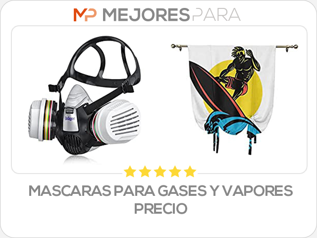 mascaras para gases y vapores precio