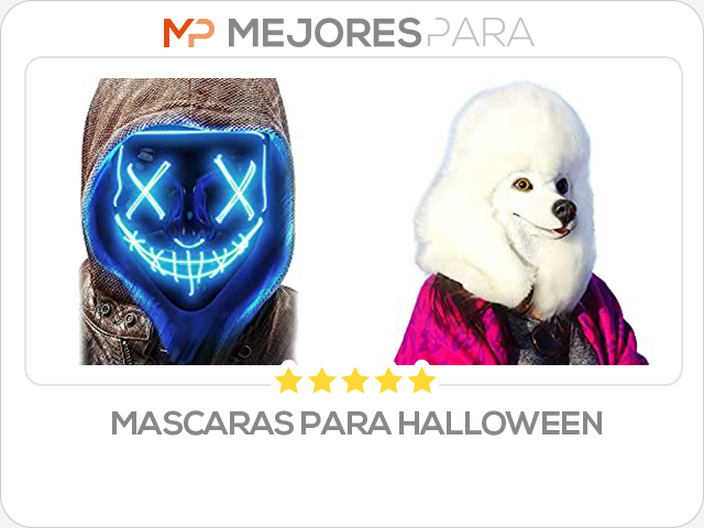 mascaras para halloween