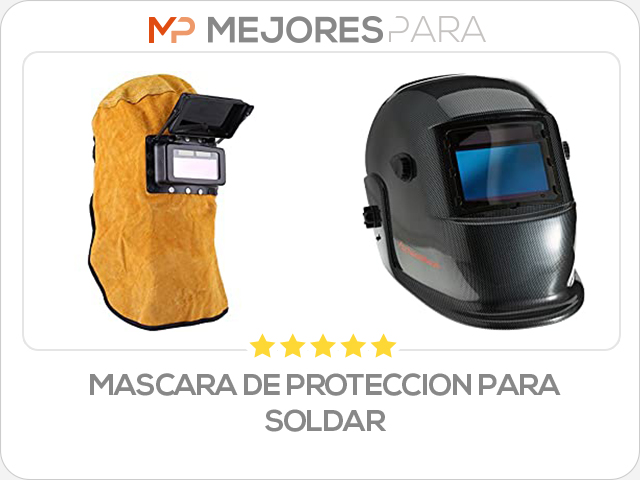 mascara de proteccion para soldar