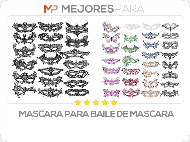 mascara para baile de mascara