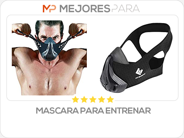 mascara para entrenar