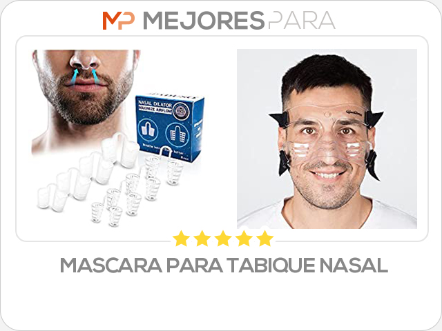 mascara para tabique nasal