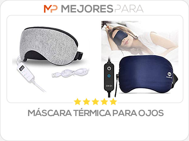 máscara térmica para ojos