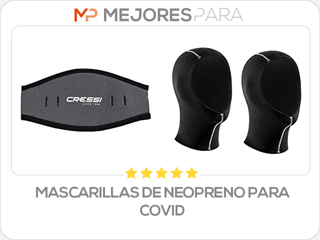 mascarillas de neopreno para covid