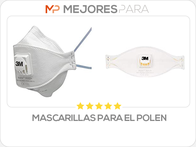 mascarillas para el polen