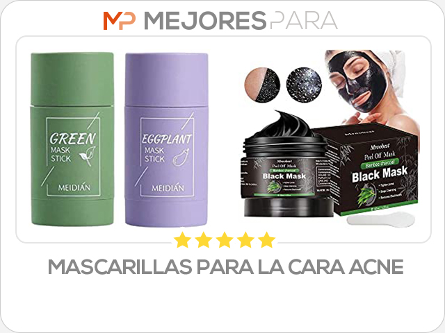 mascarillas para la cara acne