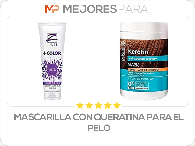 mascarilla con queratina para el pelo