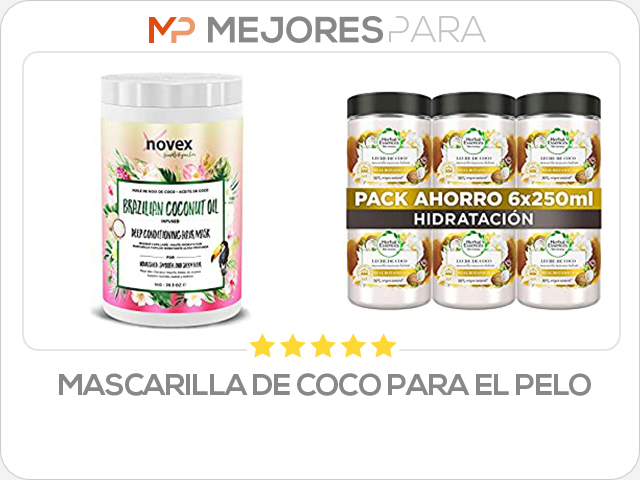 mascarilla de coco para el pelo