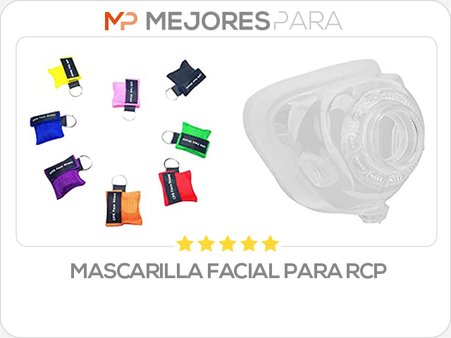 mascarilla facial para rcp