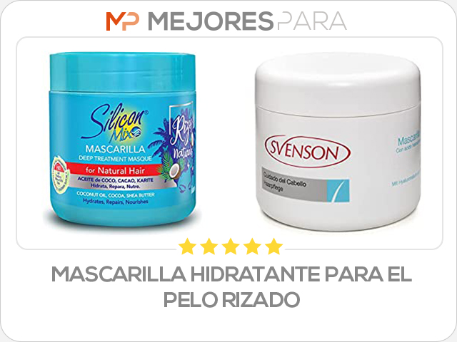 mascarilla hidratante para el pelo rizado