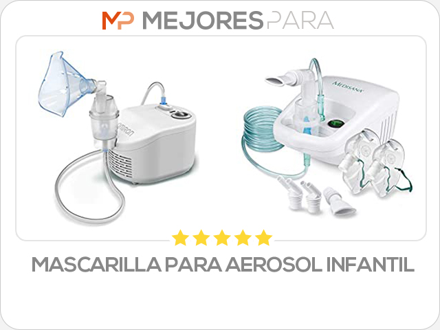 mascarilla para aerosol infantil