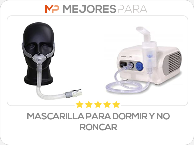 mascarilla para dormir y no roncar