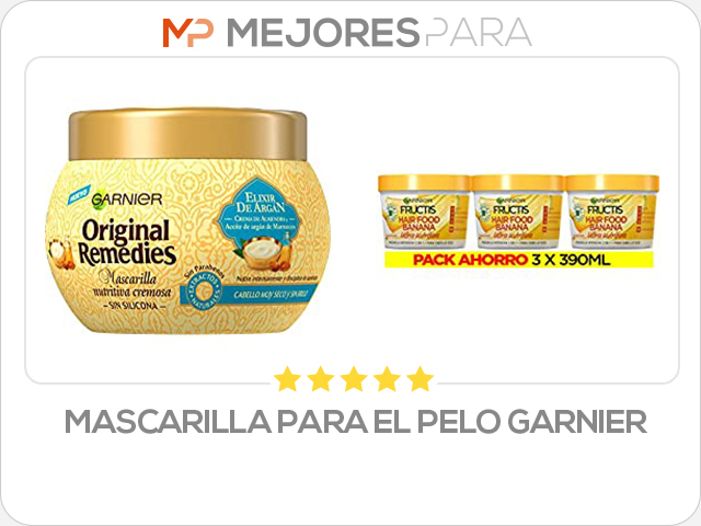 mascarilla para el pelo garnier