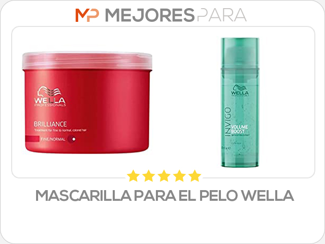 mascarilla para el pelo wella