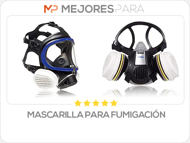 mascarilla para fumigación