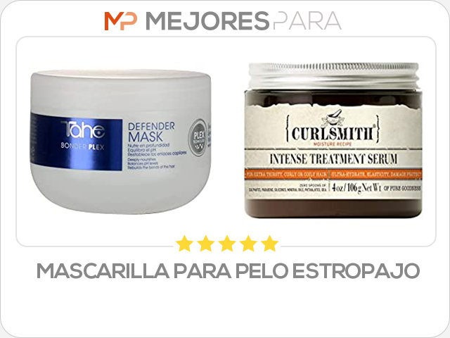 mascarilla para pelo estropajo