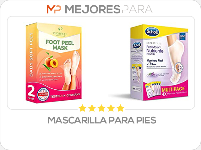 mascarilla para pies