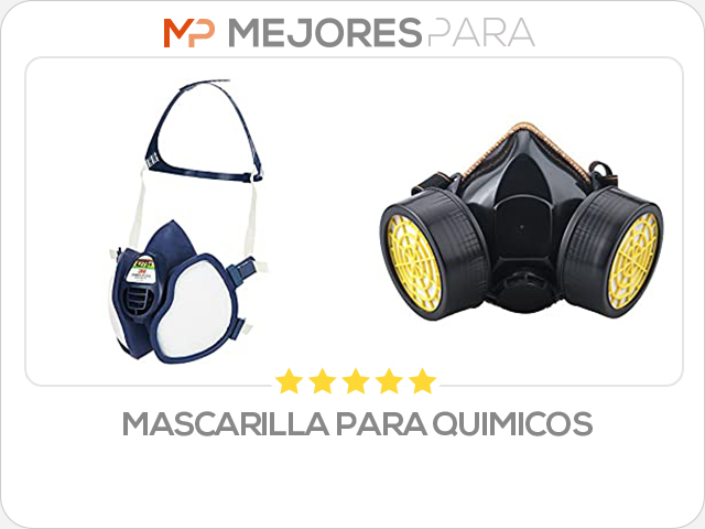 mascarilla para quimicos