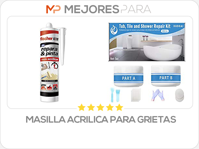 masilla acrilica para grietas